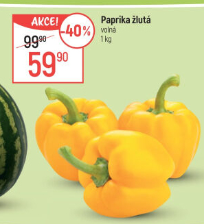 Paprika žlutá