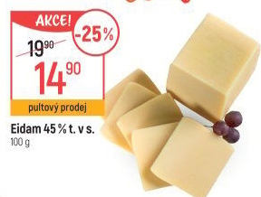 Sýr Eidam 45%