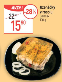 Uzenáčky v rosolu