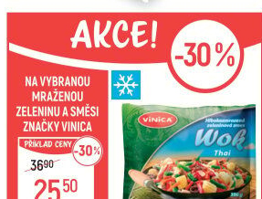 Zeleninová směs mražená Wok Vinica