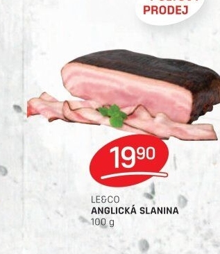 Anglická slanina LE&amp