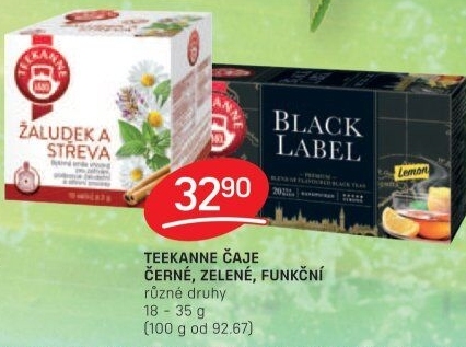 Čaj černý Teekanne