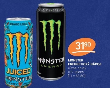 Energetický nápoj Monster Energy