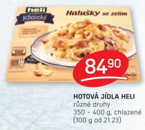 Hotová jídla Heli