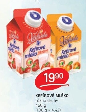 Kefírové mléko ochucené Mlékárna Valašské Meziříčí
