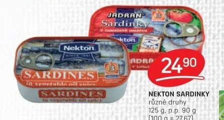 Sardinky Nekton