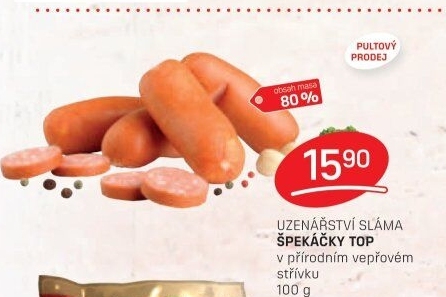 Špekáčky Top Sláma