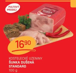 Šunka dušená standard Kostelecké uzeniny