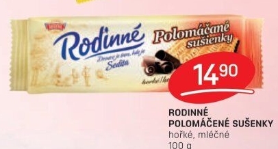 Sušenky Rodinné polomáčené Sedita