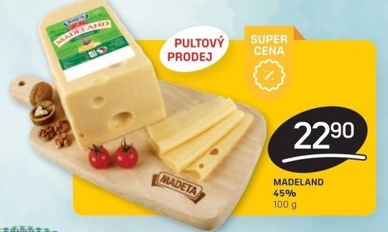 Sýr Madeland 45% Madeta