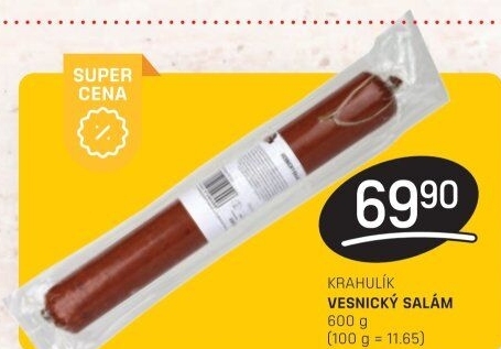 Vesnický salám Krahulík