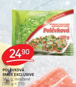 Zeleninová polévková směs mražená exclusive