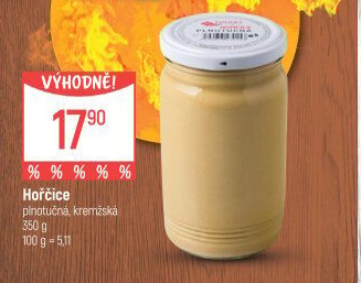 Hořčice plnotučná Pikant