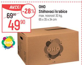 Krabice na stěhování OHO