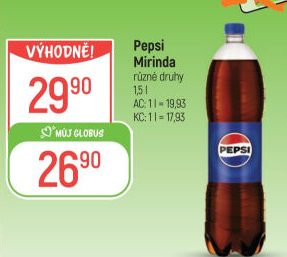 Limonáda Pepsi