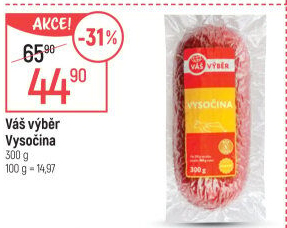 Salám Vysočina Váš Výběr