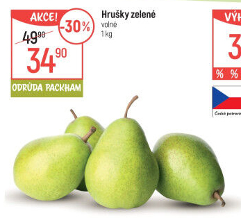 Hrušky Packham