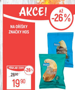 Kešu pražené Hos