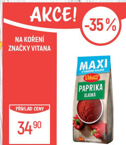 Koření Paprika sladká Vitana