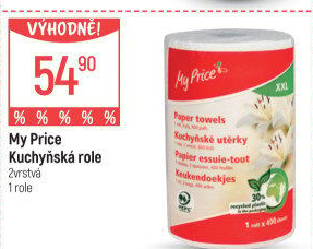 Kuchyňské utěrky 2vrstvé XXL My Price