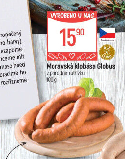 Moravská klobása Globus