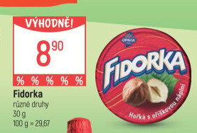 Oplatky Fidorka Opavia