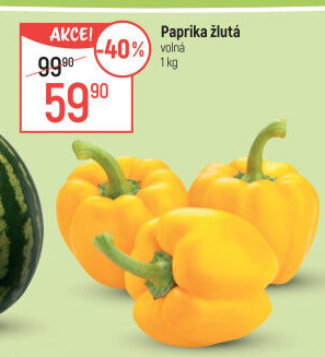 Paprika žlutá