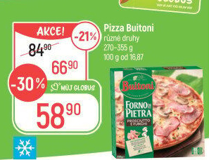 Pizza mražená Forno Di Pietra Buitoni