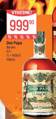 Rum Baroko Don Papa