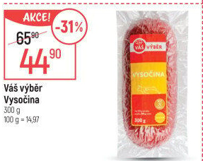 Salám Vysočina Váš Výběr