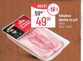 Slanina Váhalova na grilování Váhala