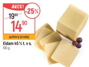 Sýr Eidam 45%