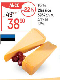 Sýr Forte Classico 39%