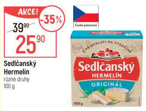 Sýr Hermelín Sedlčanský