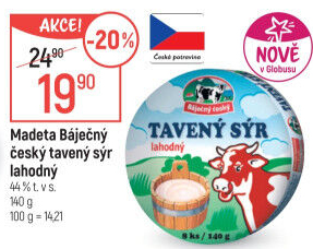 Sýr tavený Báječný český Madeta
