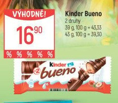 Tyčinka Bueno Kinder