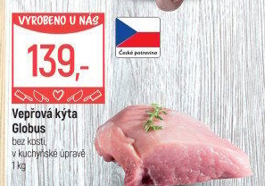 Vepřová kýta bez kosti Globus