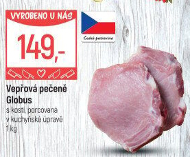 Vepřová pečeně s kostí Globus