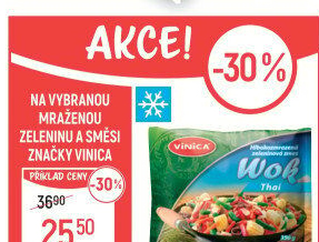 Zeleninová směs mražená Wok Vinica
