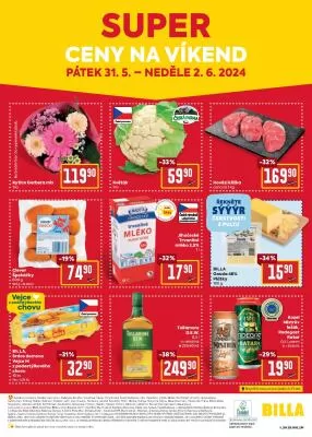 akční leták BILLA 29.5.2024-4.6.2024