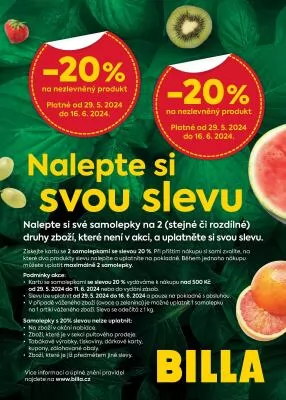 akční leták BILLA 29.5.2024-4.6.2024