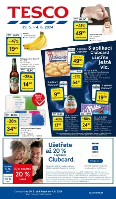akční leták Tesco 29.5.2024-4.6.2024