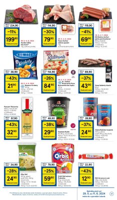akční leták Tesco 29.5.2024-4.6.2024