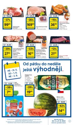 akční leták Tesco 29.5.2024-4.6.2024