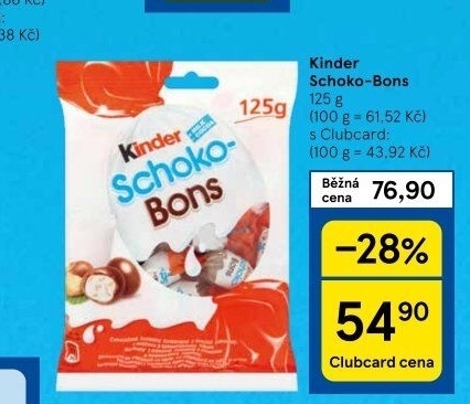 Bonbony Schokobons Kinder