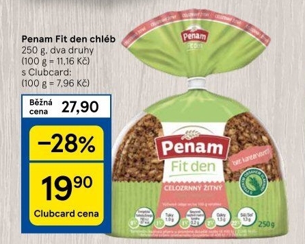 Chléb Fit den Penam