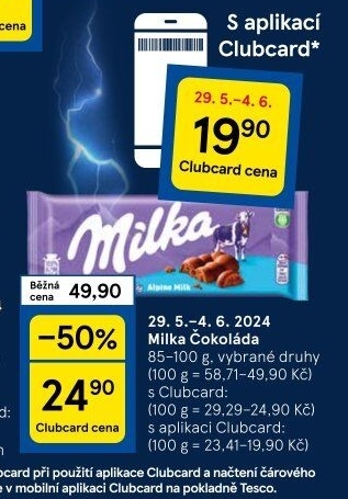 Čokoláda Milka
