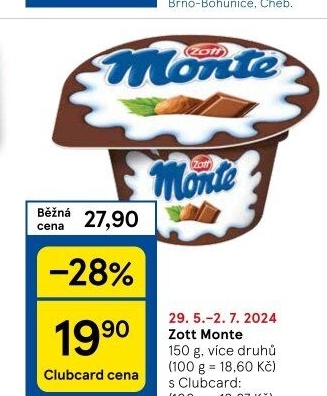 Dezert Monte Zott