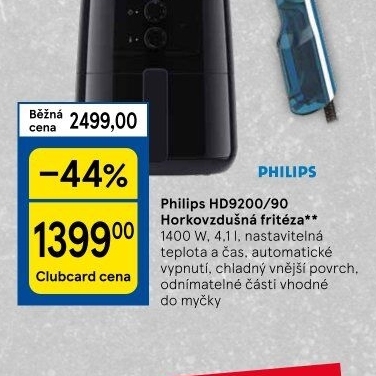Horkovzdušná fritéza Philips HD9200/90