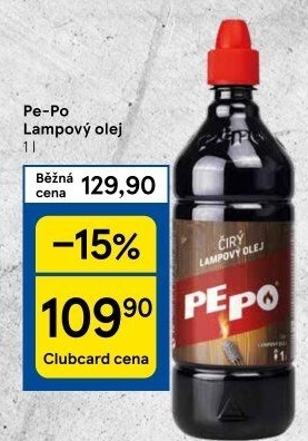 Lampový olej Pe-Po